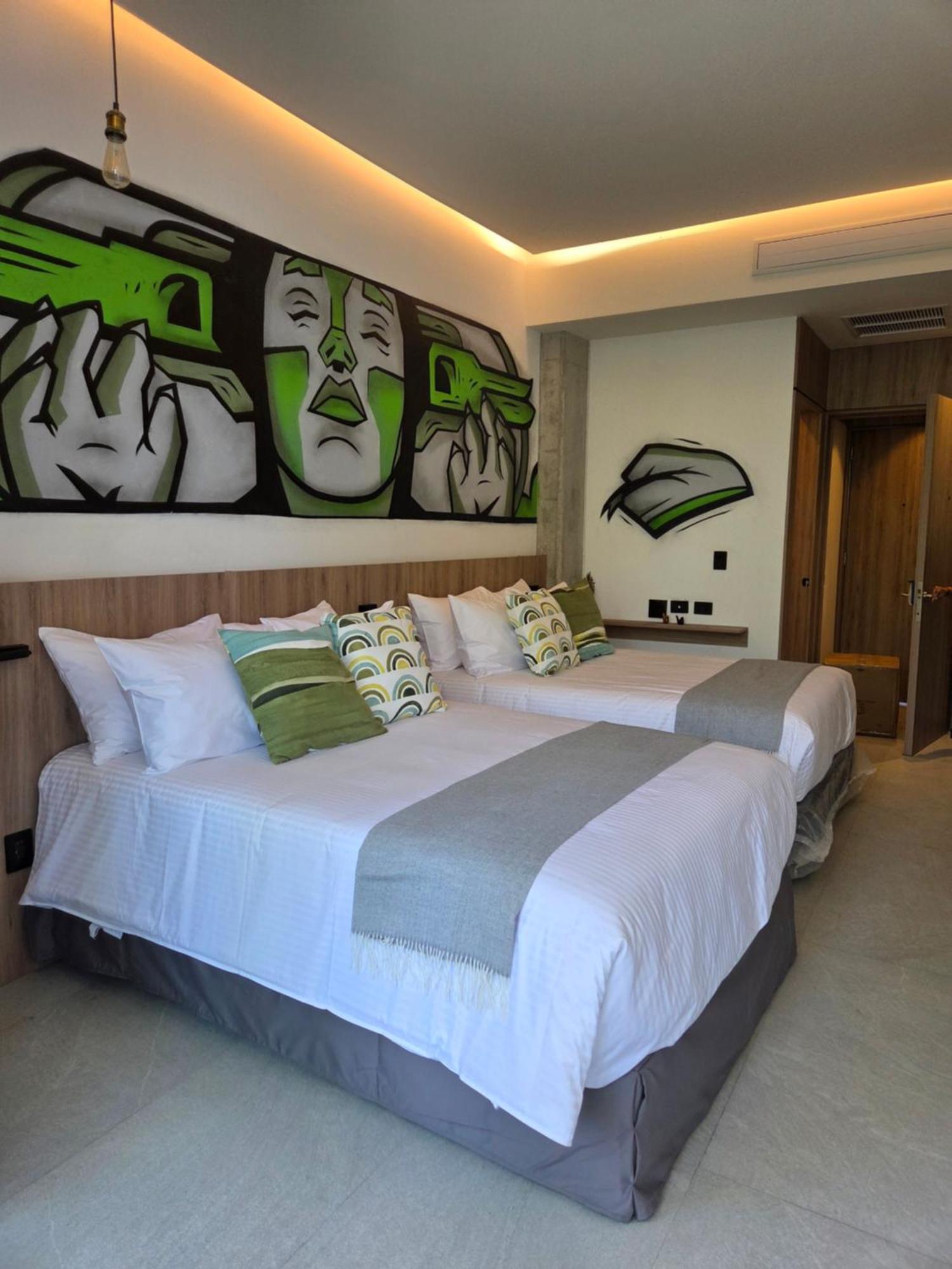 Street Art Hotel Roma Mexico by Eksteriør bilde