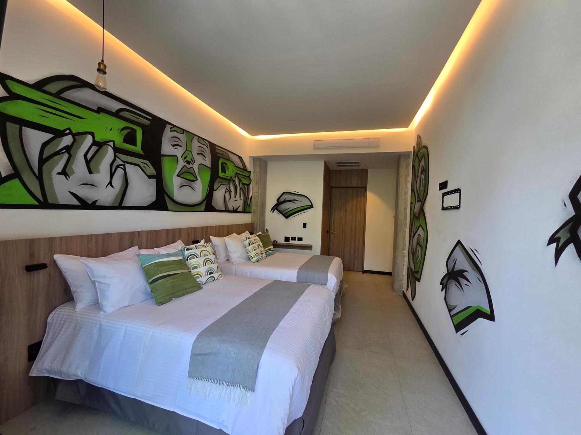Street Art Hotel Roma Mexico by Eksteriør bilde