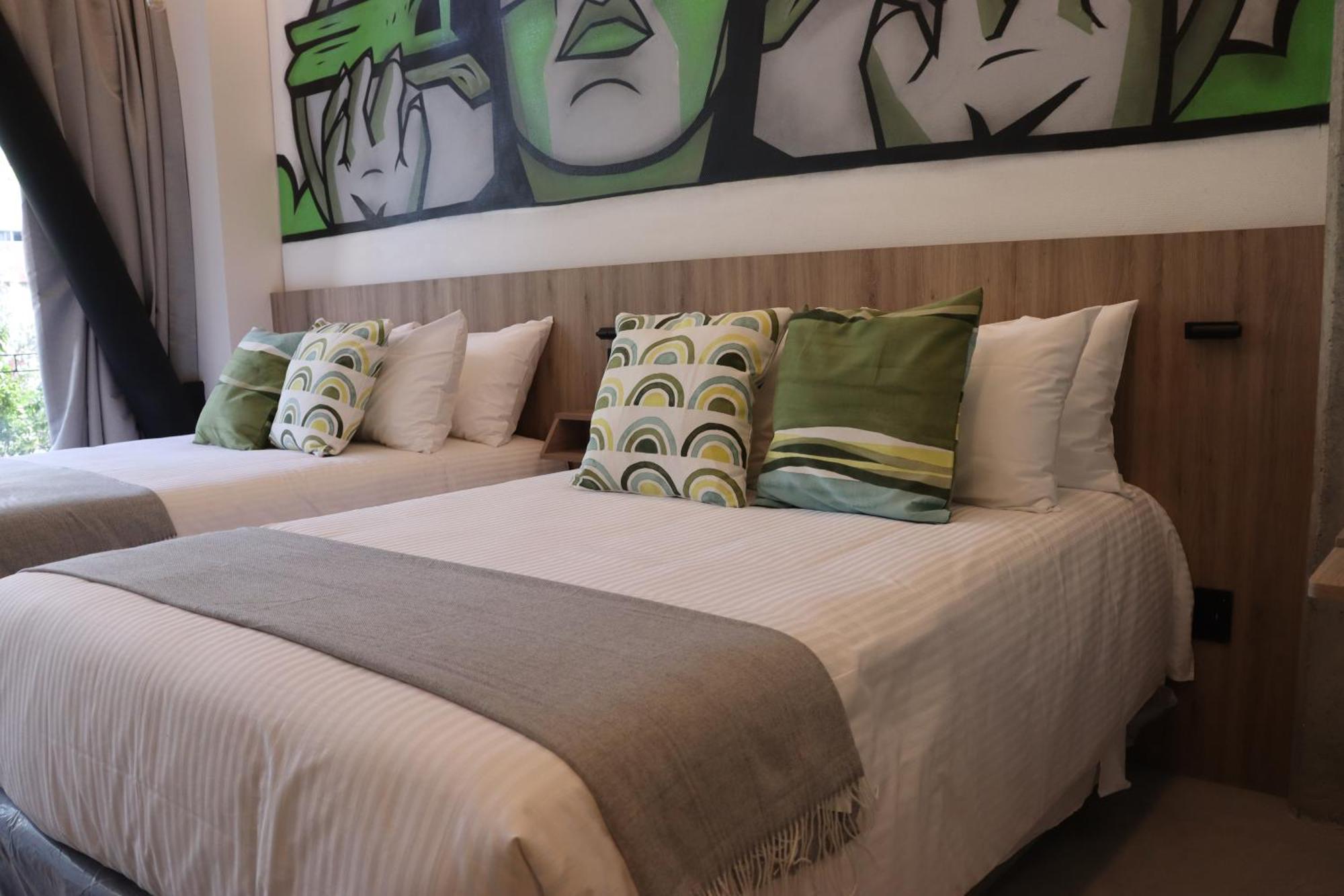 Street Art Hotel Roma Mexico by Eksteriør bilde