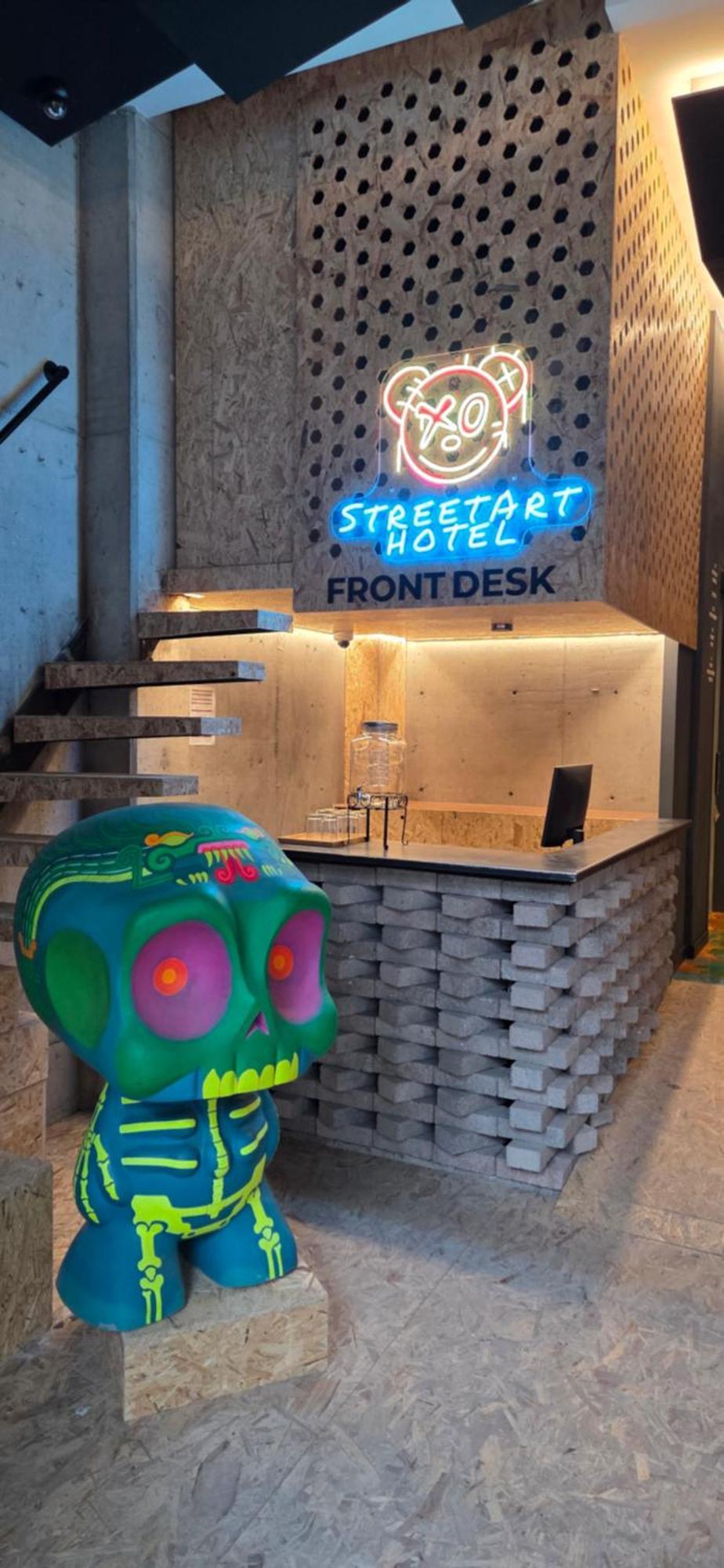 Street Art Hotel Roma Mexico by Eksteriør bilde
