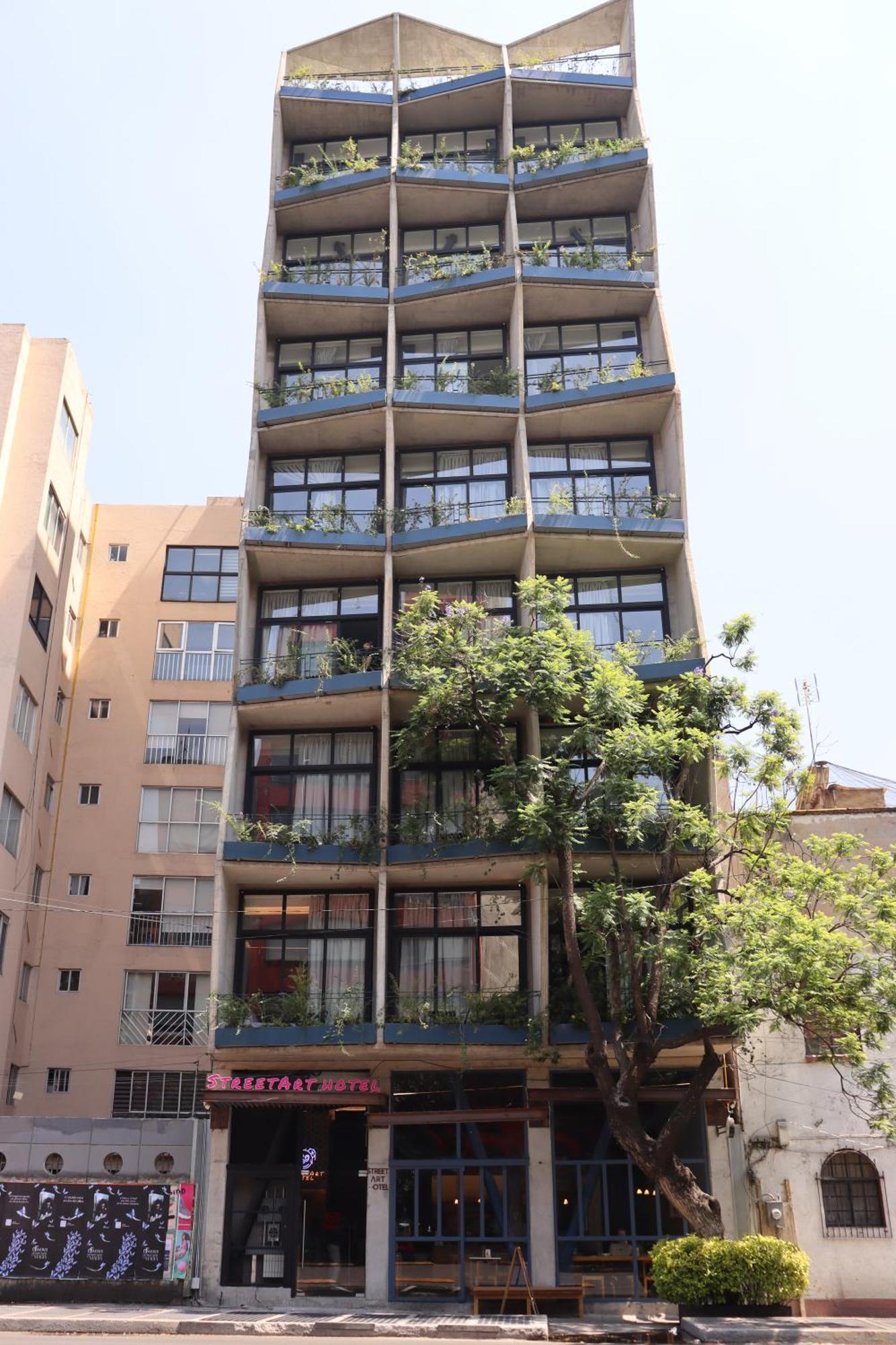 Street Art Hotel Roma Mexico by Eksteriør bilde