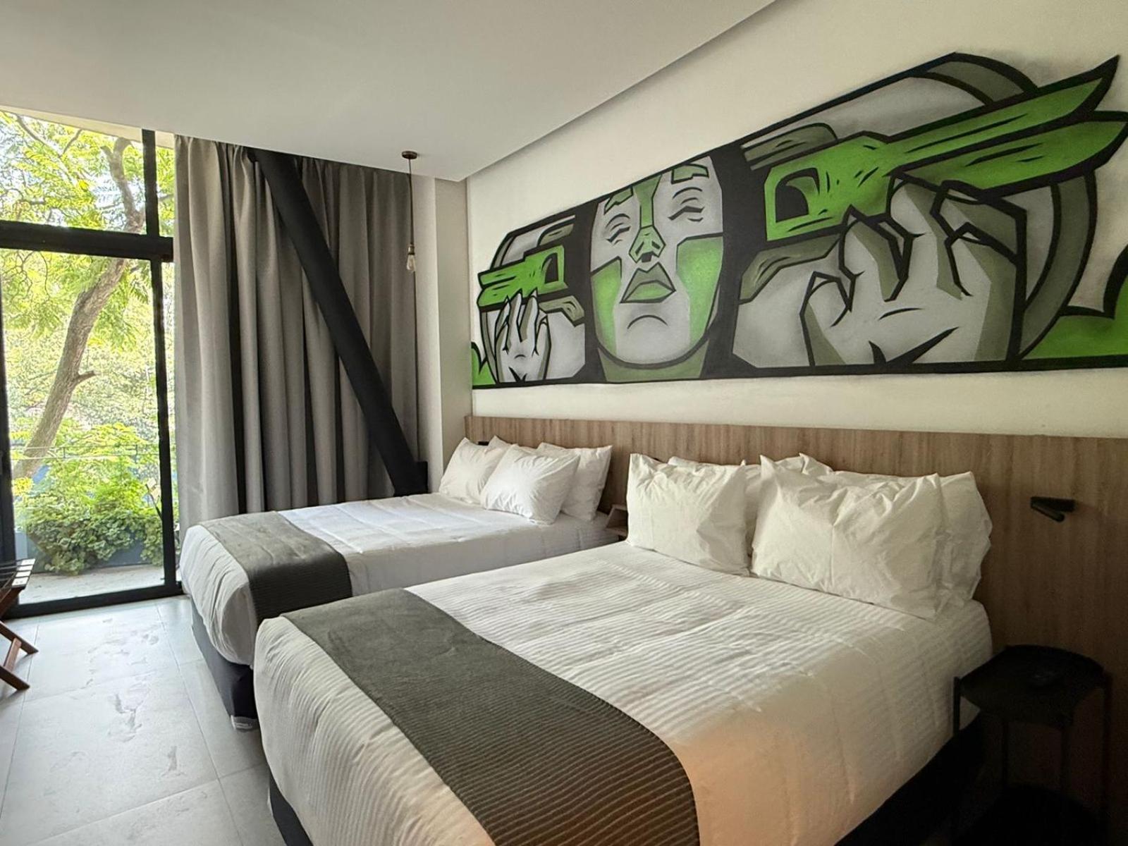 Street Art Hotel Roma Mexico by Eksteriør bilde