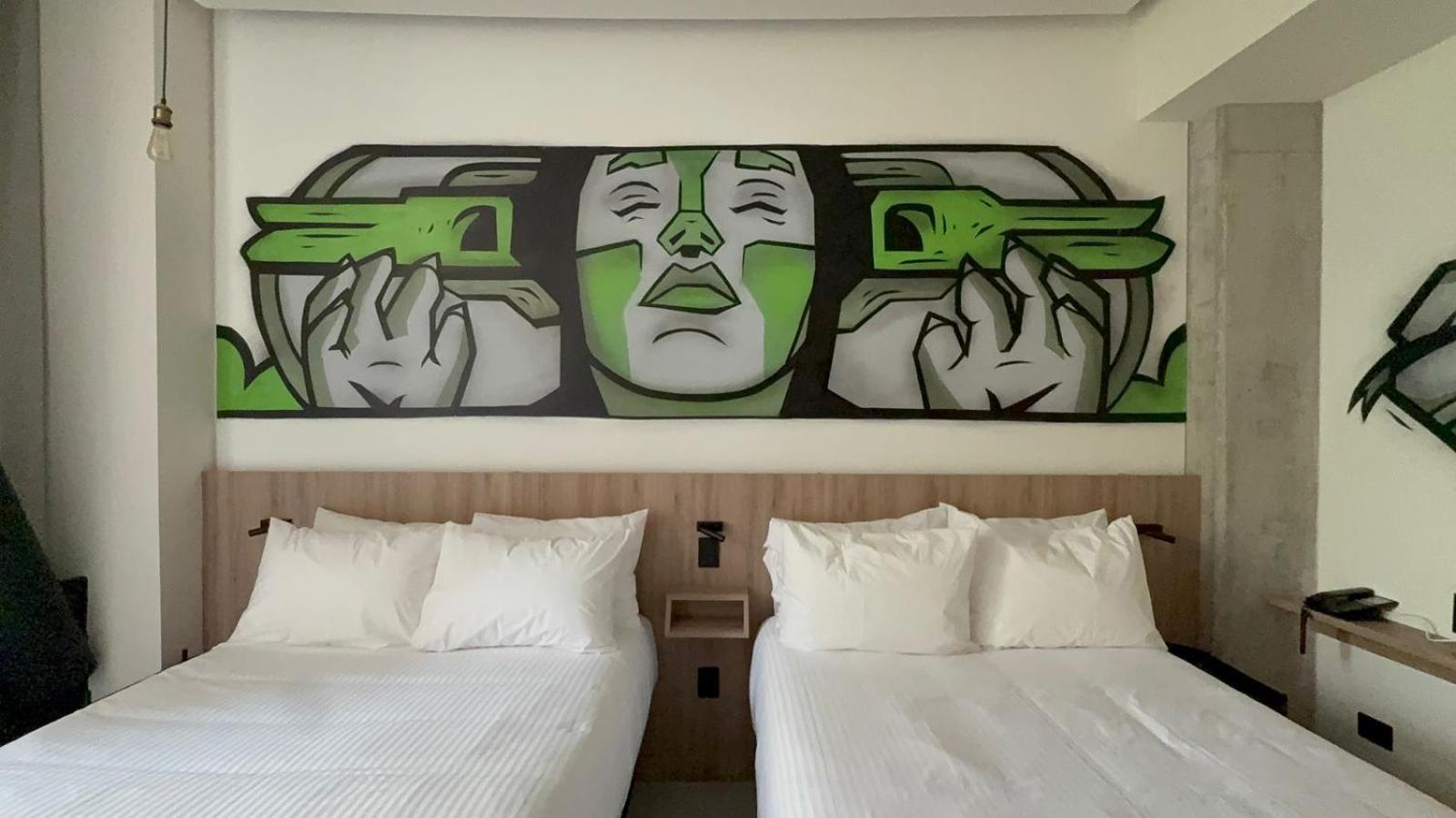 Street Art Hotel Roma Mexico by Eksteriør bilde