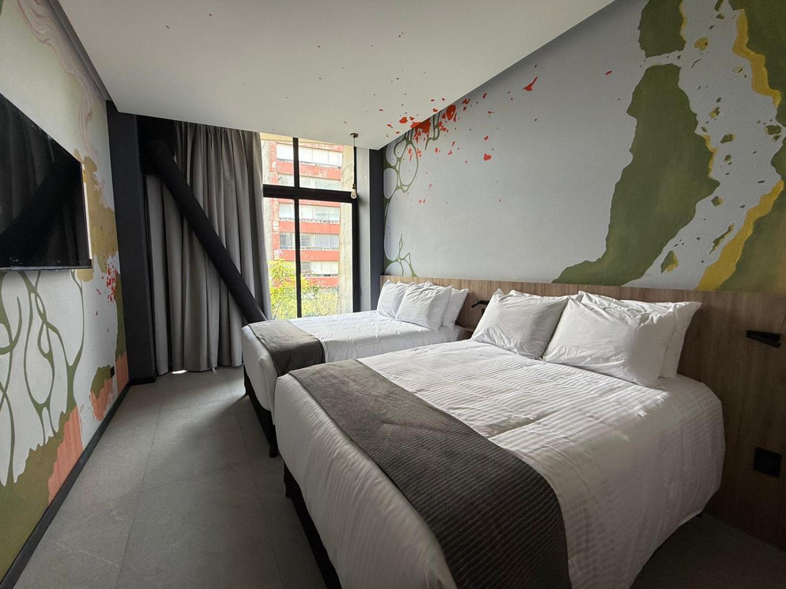 Street Art Hotel Roma Mexico by Eksteriør bilde
