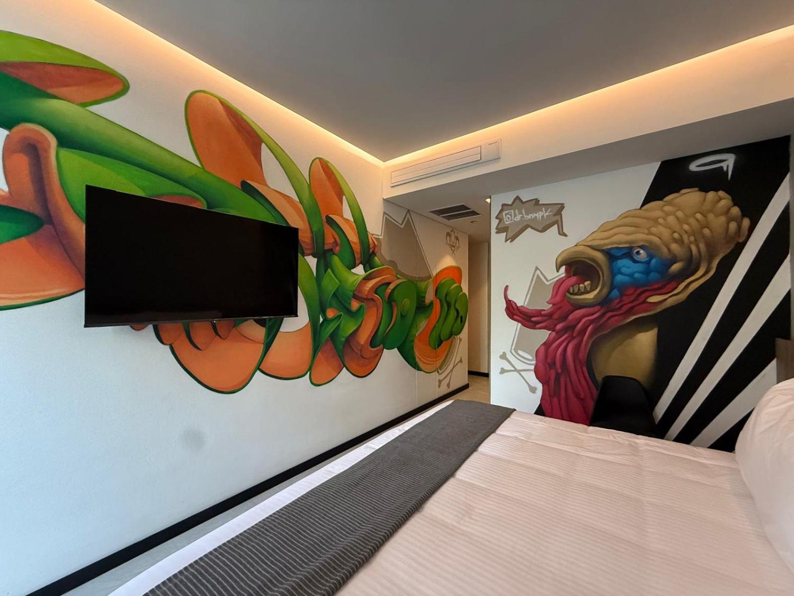 Street Art Hotel Roma Mexico by Eksteriør bilde